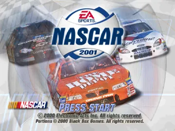 NASCAR 2001 (US) screen shot title